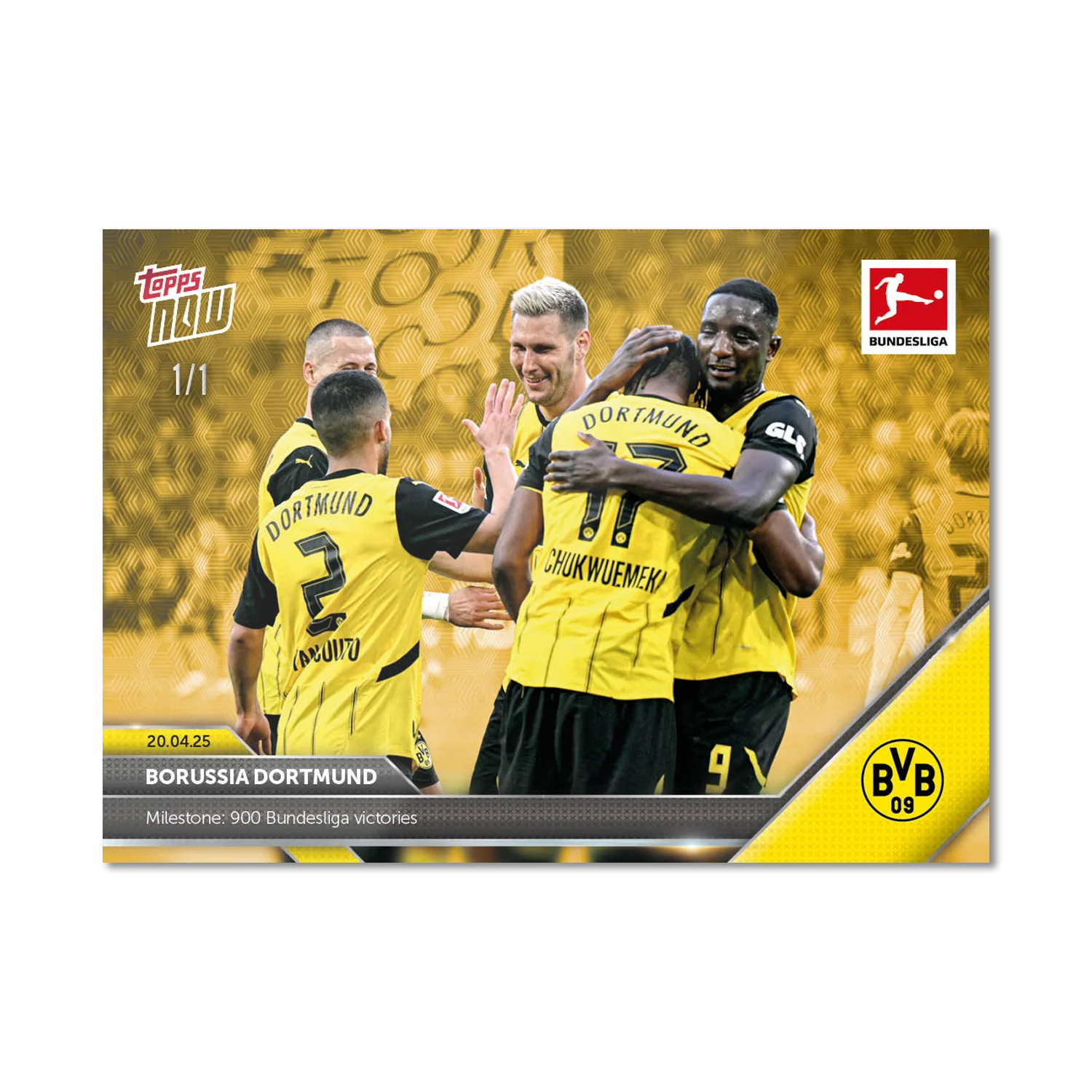 Borussia Dortmund - 2024-25 Bundesliga Topps NOW® Card 170