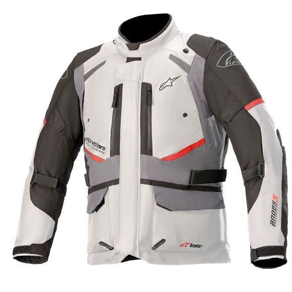 Motorcycle Jacket Alpinestars Andes V3 Drystar - Gray / BlackRef: Ap12276-C57352