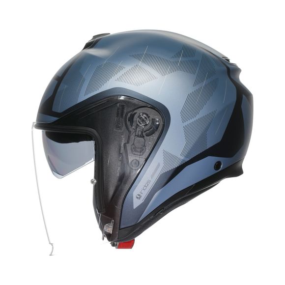 Casque jet AGV IRIDES - TRIESTE - Bleu / GrisRef : AG1110