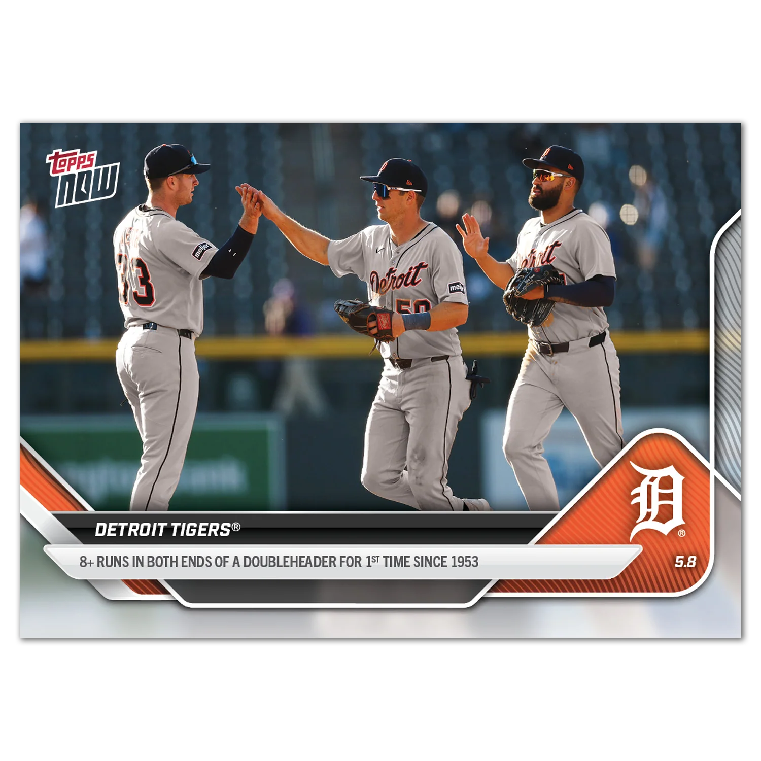 Detroit Tigers - 2025 MLB Topps NOW® - Card 155