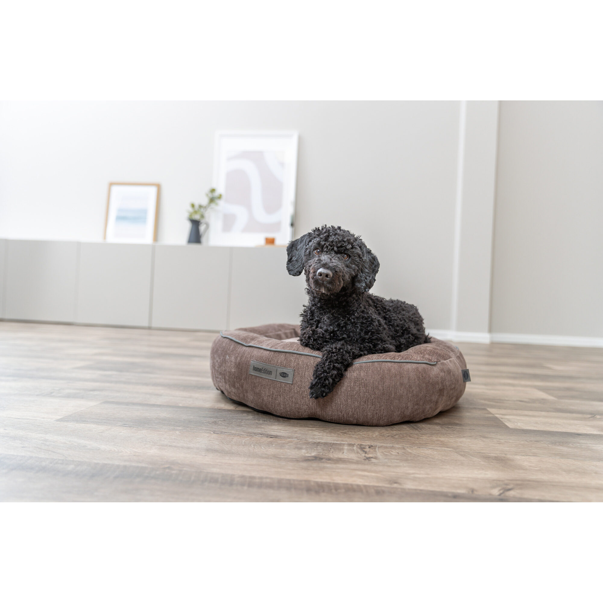 Trixie Vital Dogbed Lennox - Round - Gray - 50 cm