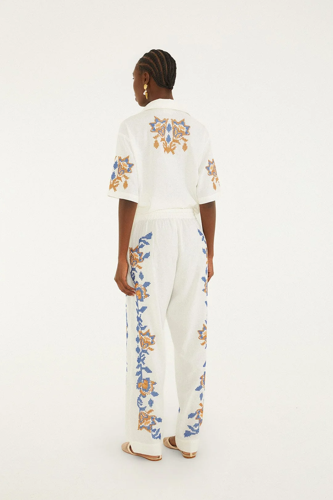 Mica Embroidered Pants
