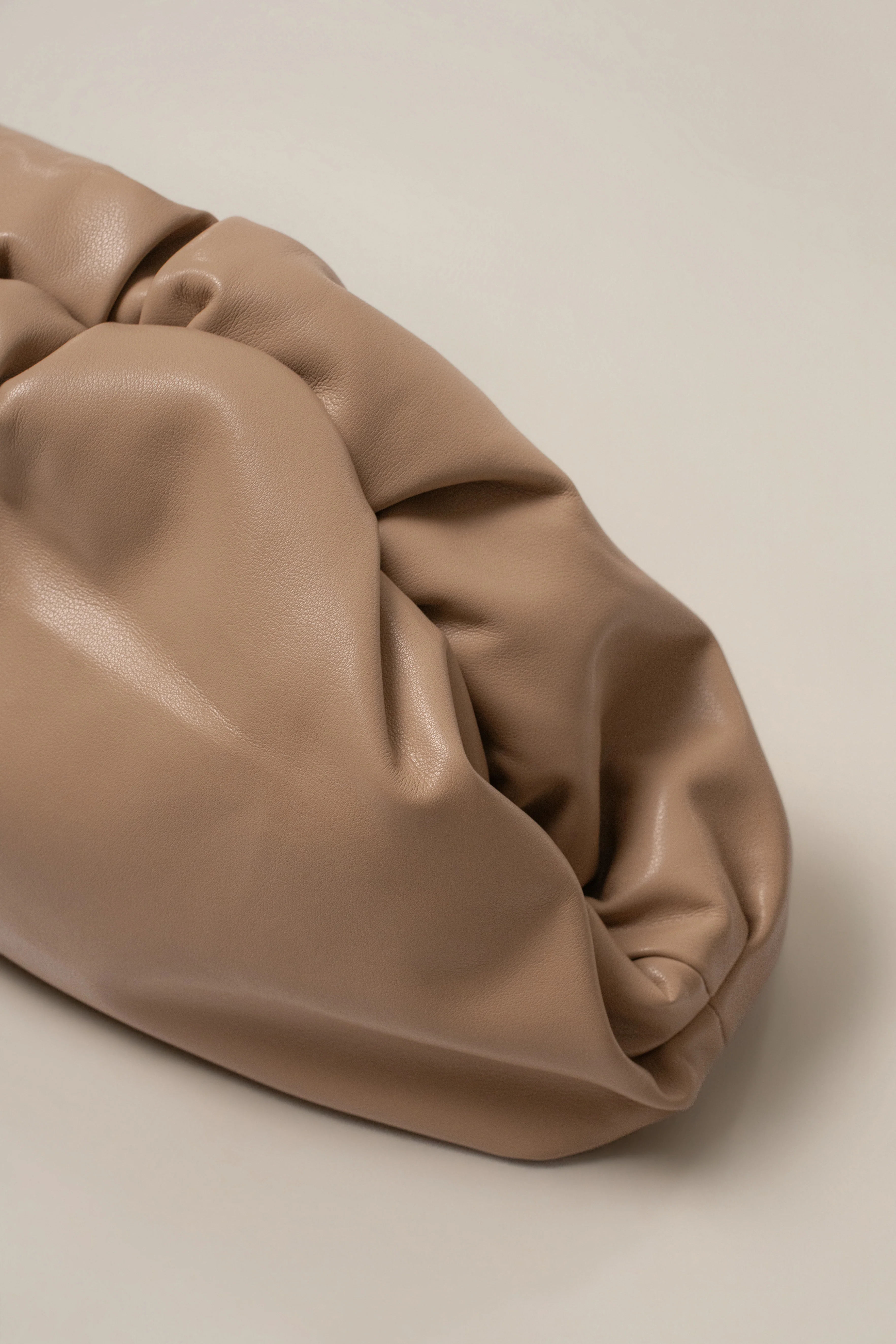 Beige Signature Cloud Bag
