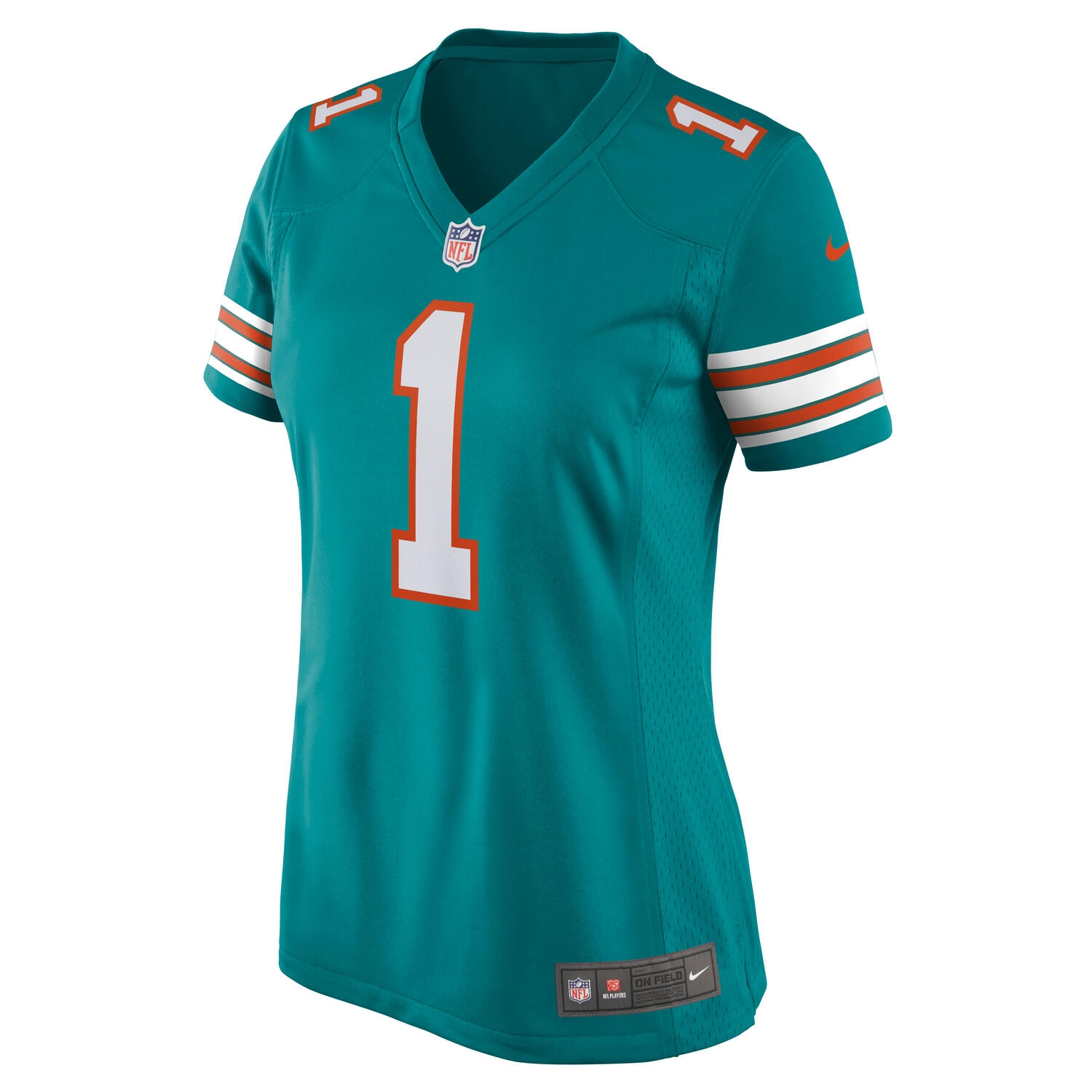 Tua Tagovailoa #1 Miami Dolphins Throwback Nike Game NFL Jersey (WOMEN'S)
