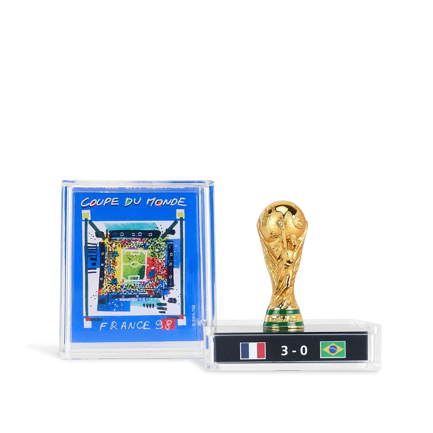 45mm Licensed 1998 World football competition World Cup Replica Trophy