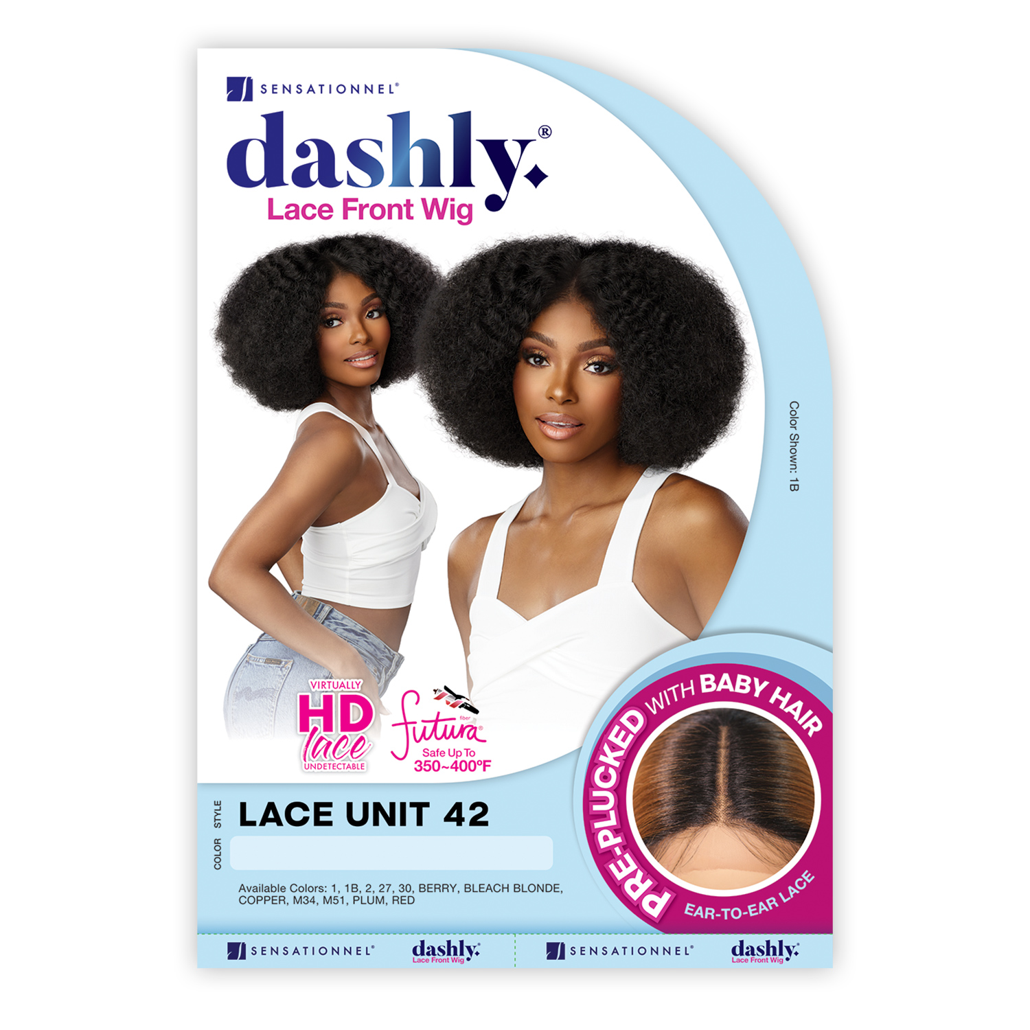 Sensationnel Dashly HD Lace Front Wig Lace Unit 42
