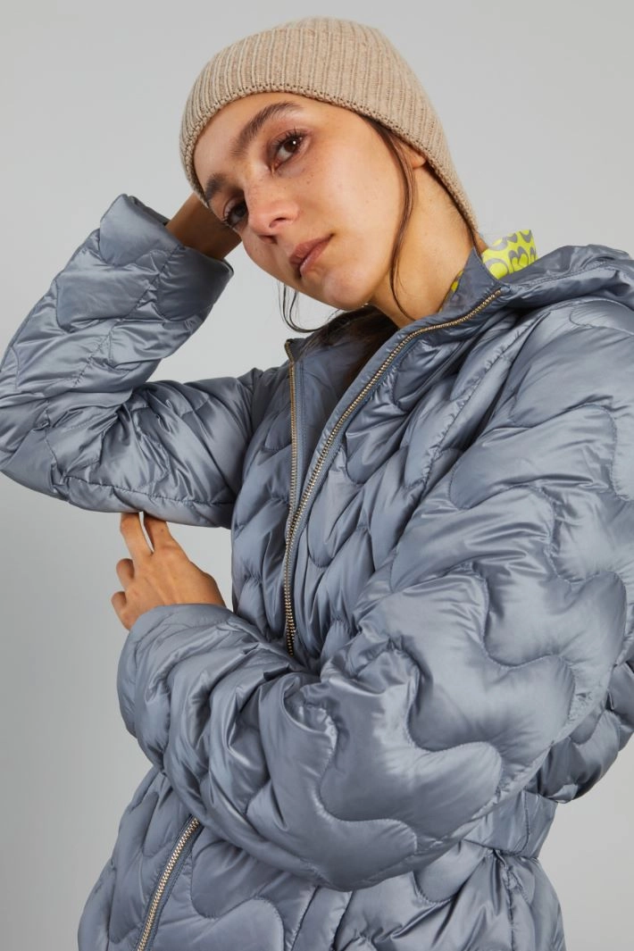 Turn-up beanie hat - SAND