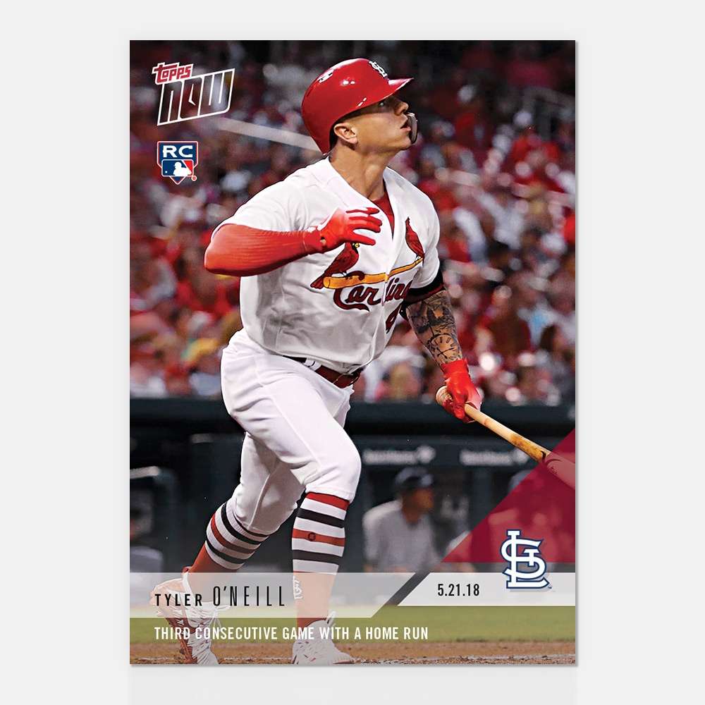 Tyler O'Neill - 05/21/2018 TOPPS NOW® Card 238 - Print Run: 1179