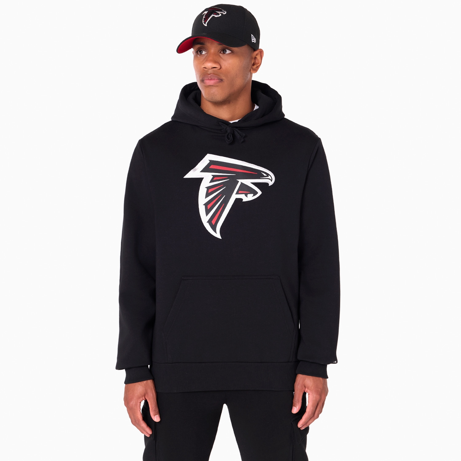 Atlanta Falcons Logo Hoodie NFL Sweatshirt Black