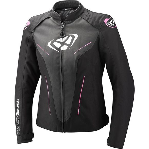 Blouson Moto Ixon PRODIGY LADY - Noir / RoseRef : IX1963