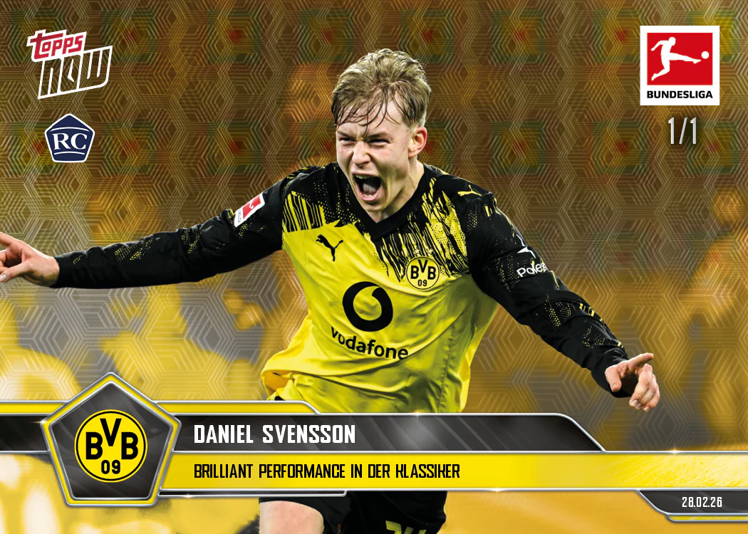 Daniel Svensson - 2025-26 Bundesliga Topps NOW® - Card 136
