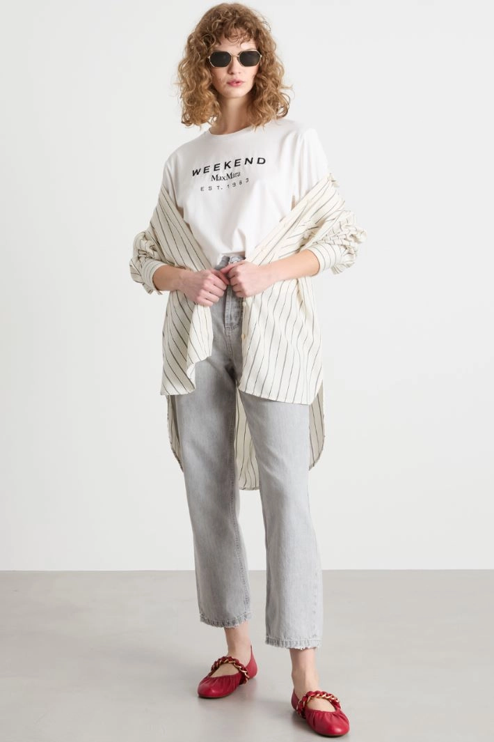 Printed T-shirt - WHITE