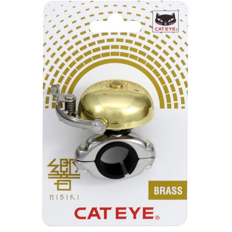 Cat Eye OH-2300B Hibiki Brass Bell - gold