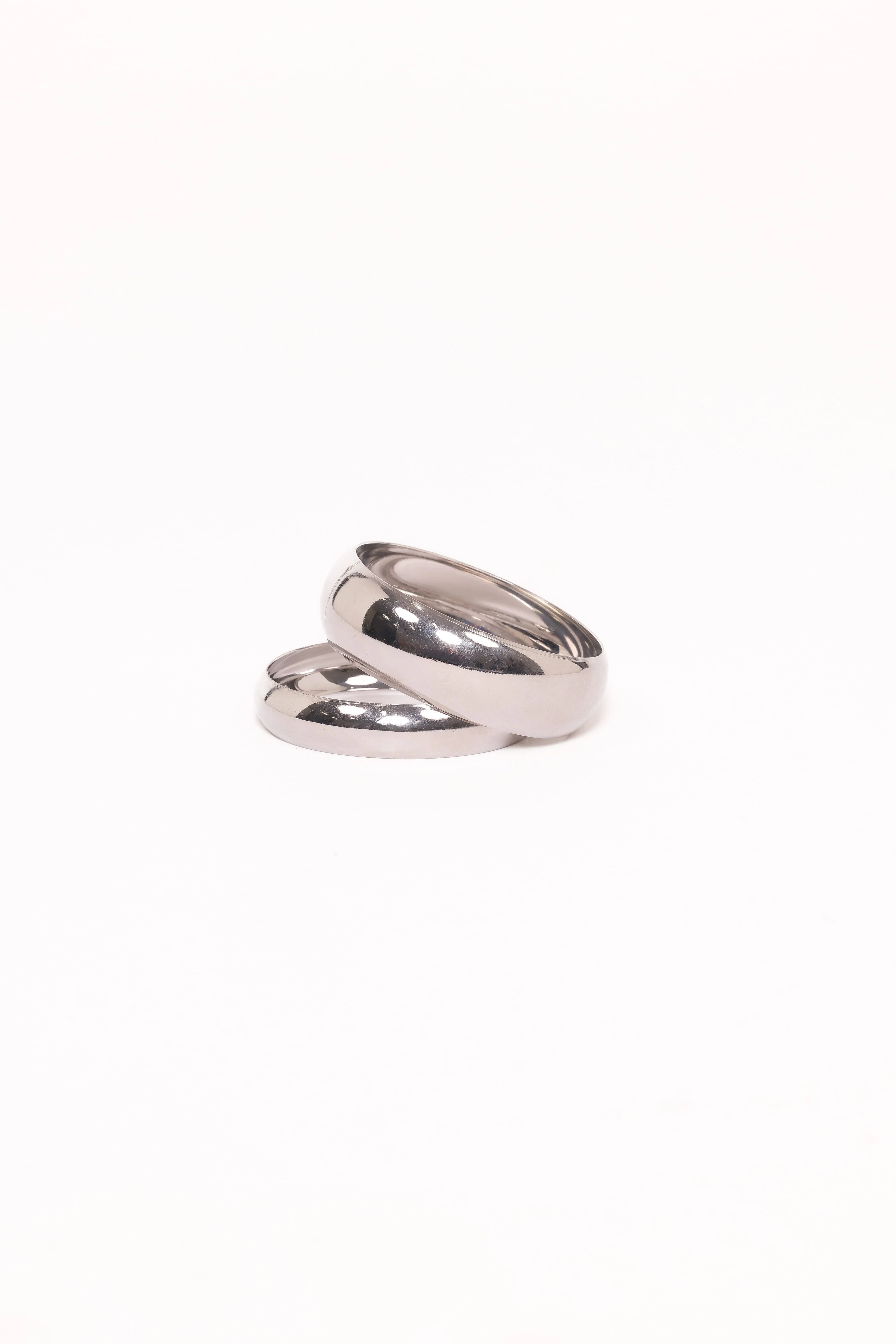 Maya Bracelet Set - Silver