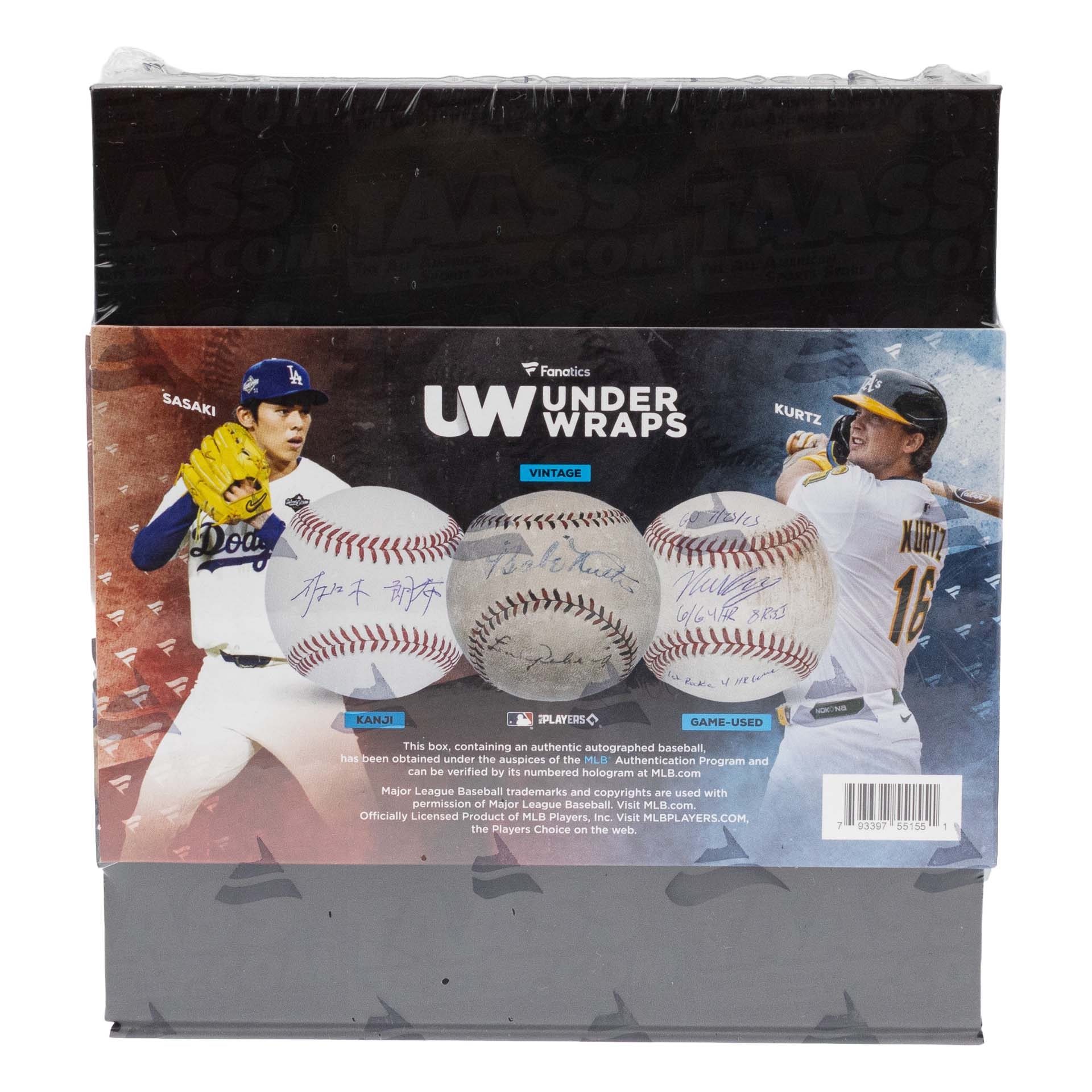 2025 Under Wraps MLB Autogramm Baseball Mystery Box Vol. 2