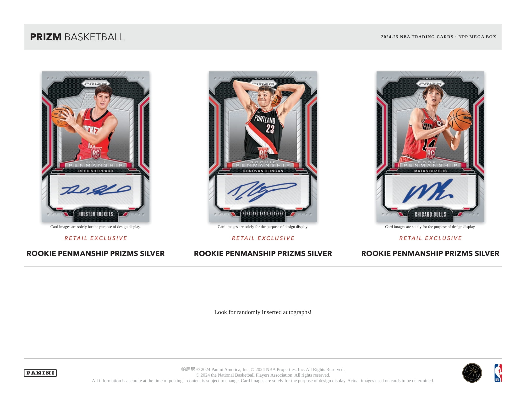 2024/25 Panini Prizm Basketball NBA Mega Box