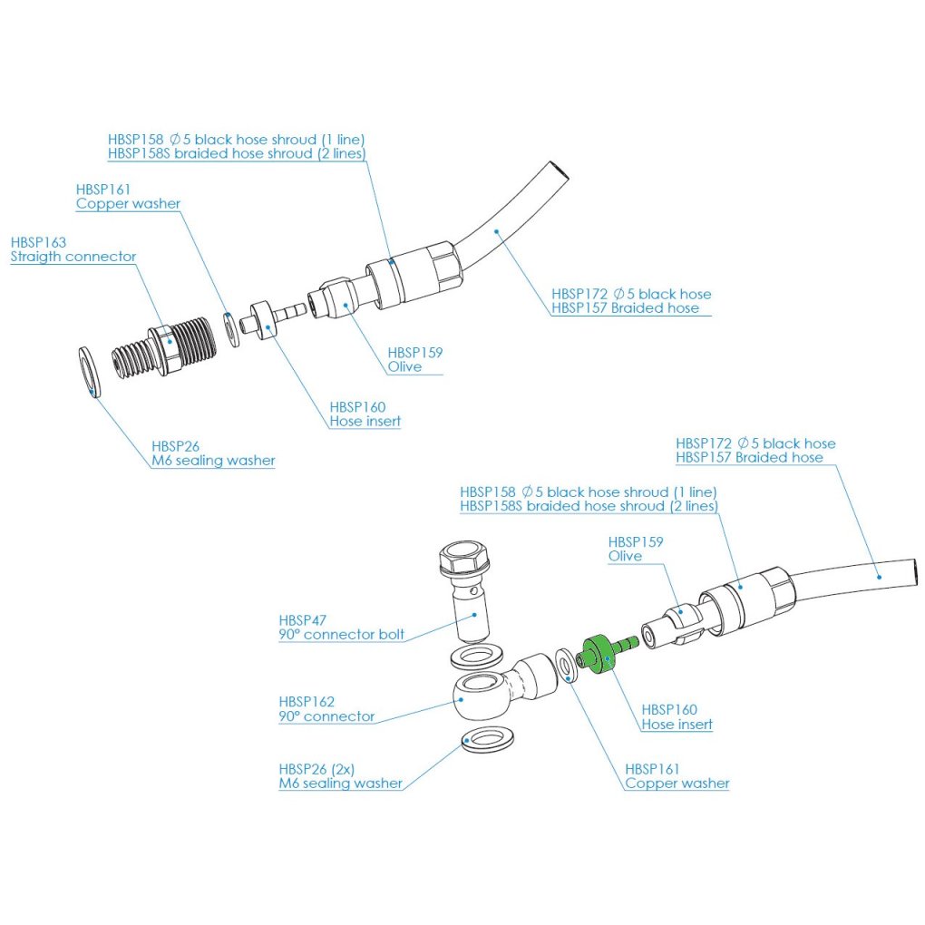 Hope Insert Pin 5mm for Brake Hose