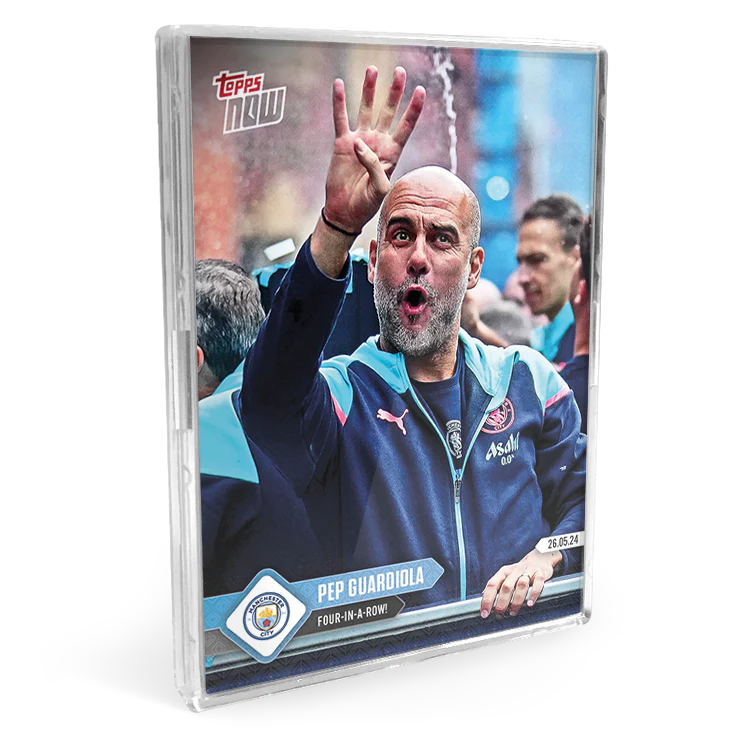 5 Card Bundle - 23/24 Man City TOPPS NOW® - 2-6