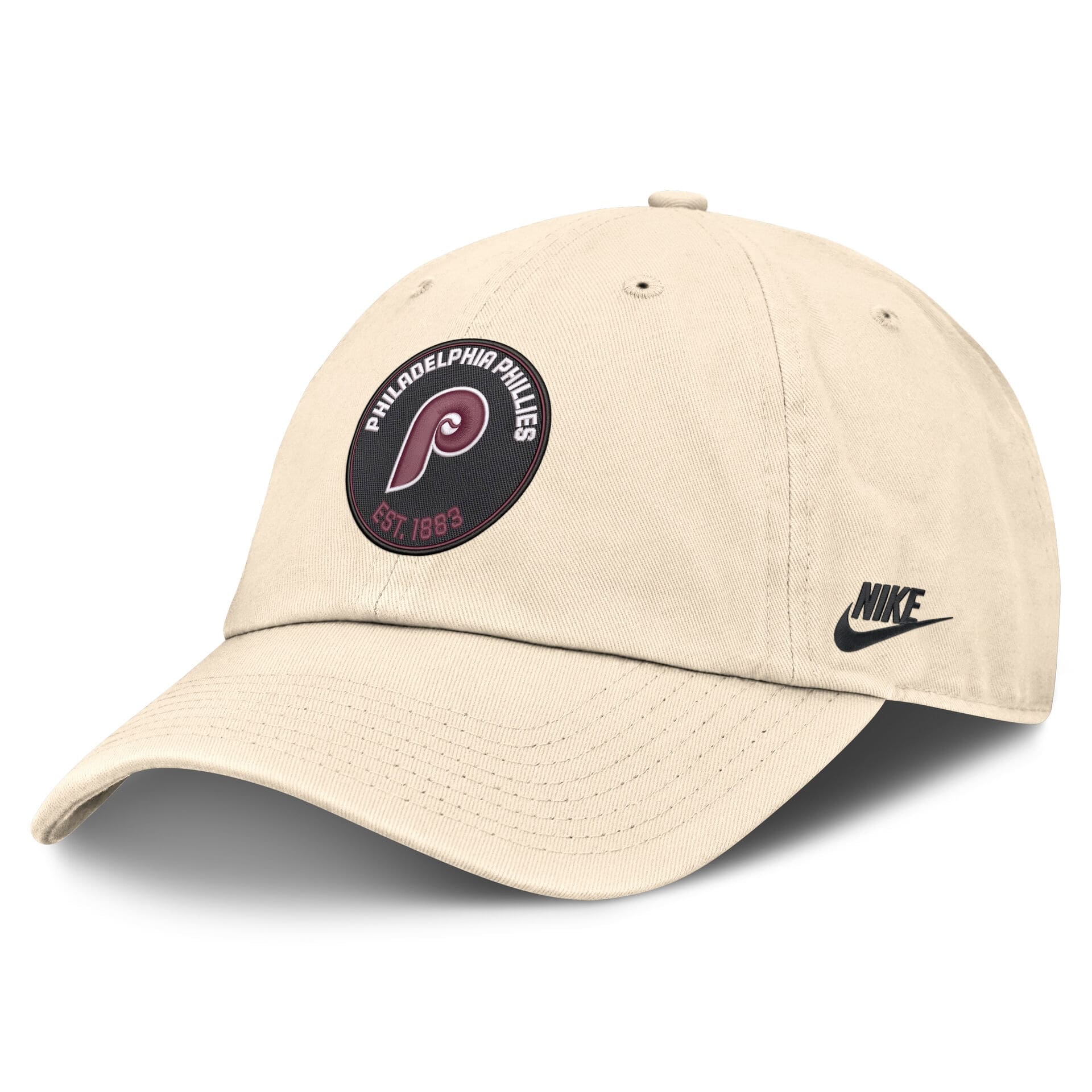 Philadelphia Phillies Cooperstown Club Adjustable Cap Natural