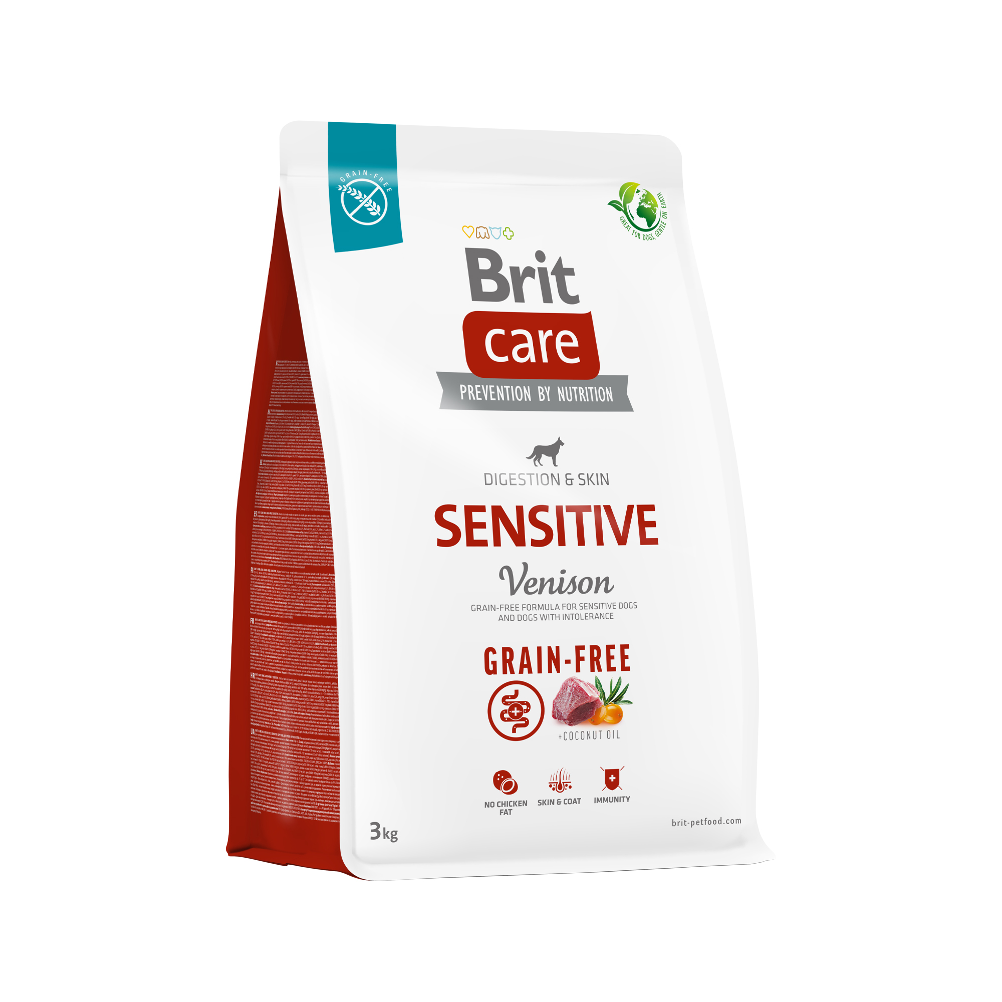 Brit Care Grain Free - Sensitive Dog - Venison - 12 kg