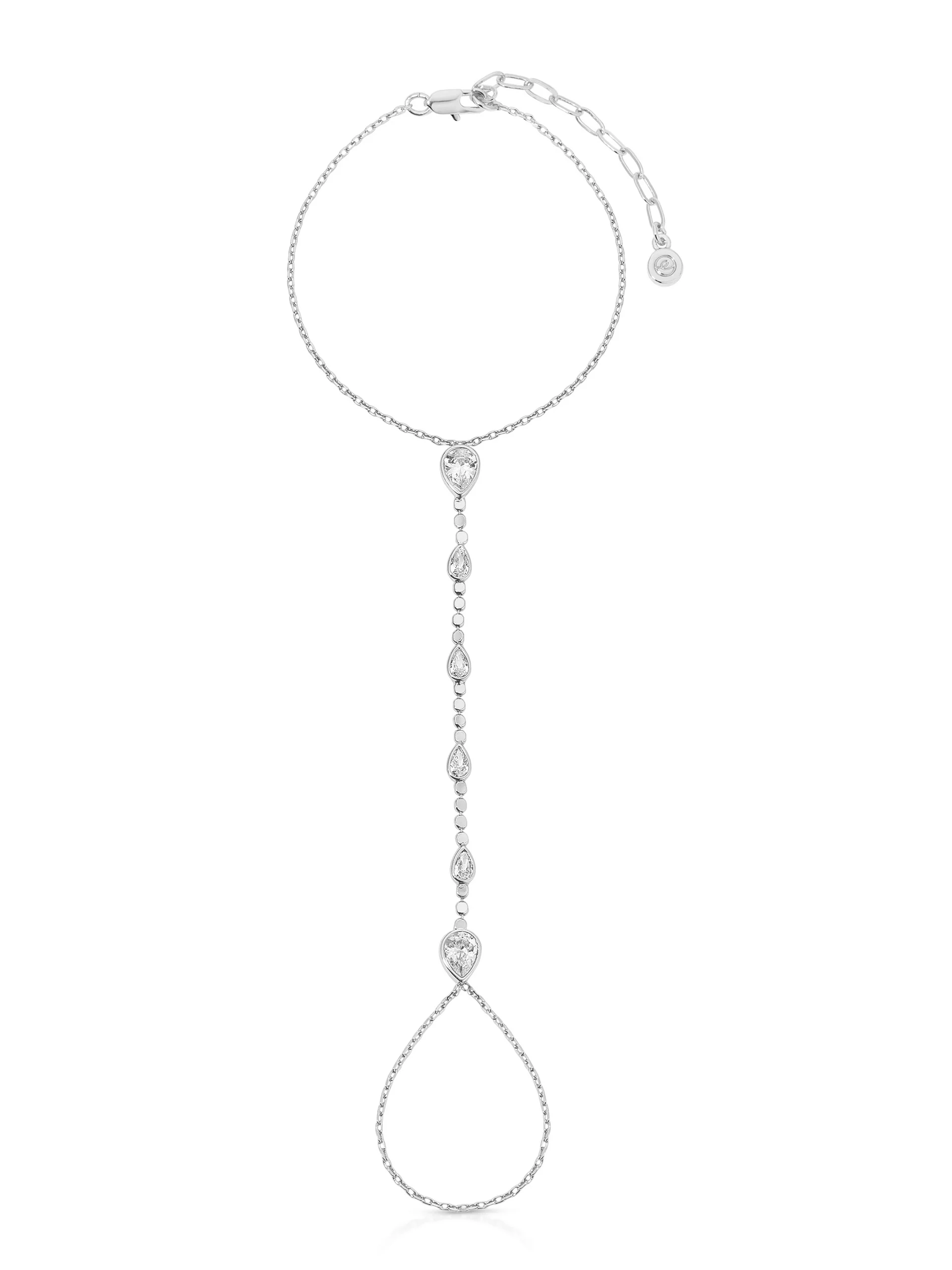 Dripping Crystal Hand Chain