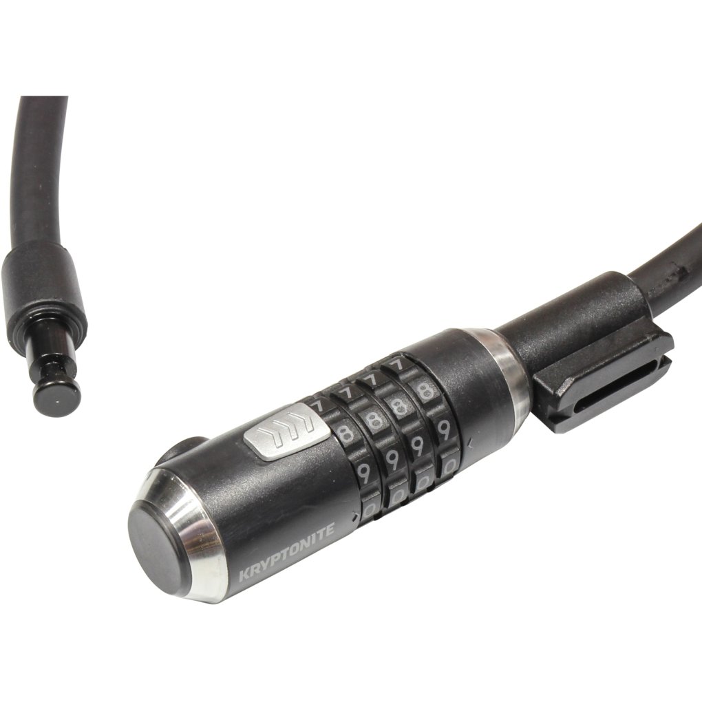 Kryptonite KryptoFlex 1018 Combo 180cm Cable Lock - black