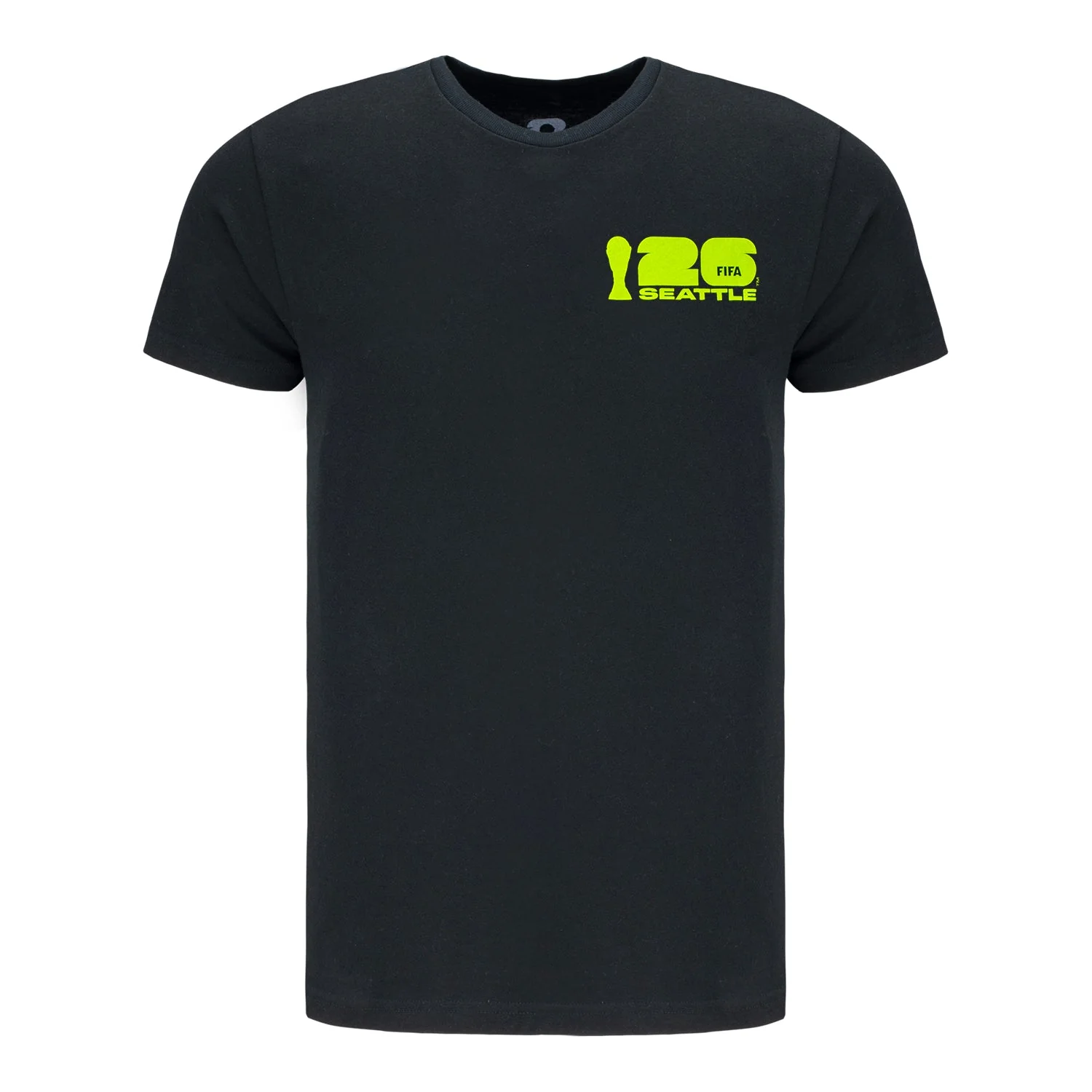 2026 Soccer Fan Collection Seattle Poster Black T-Shirt - Unisex