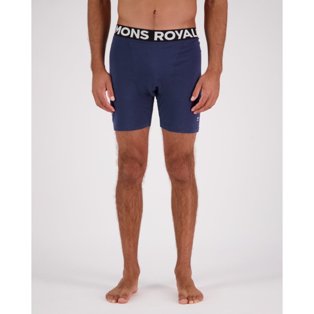 Mons Royale Hold 'em Merino Boxer Men - midnight