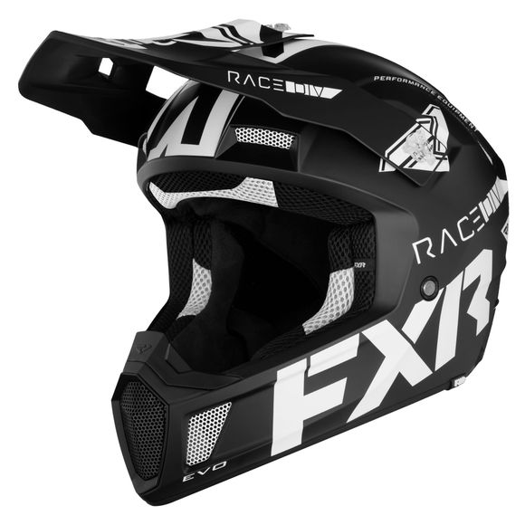 Casque cross FXR CLUTCH EVO 2023 - BlancRef : FXR0417