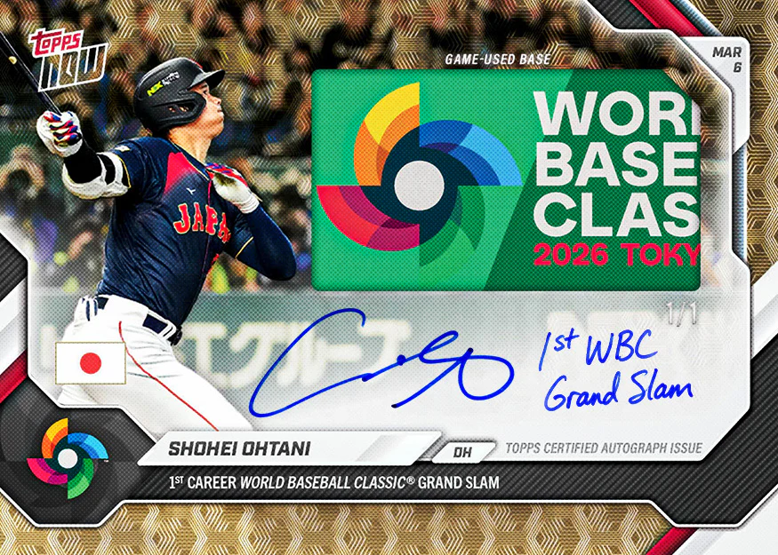 Shohei Ohtani - 2026 World Baseball Classic Topps NOW® - Card 4