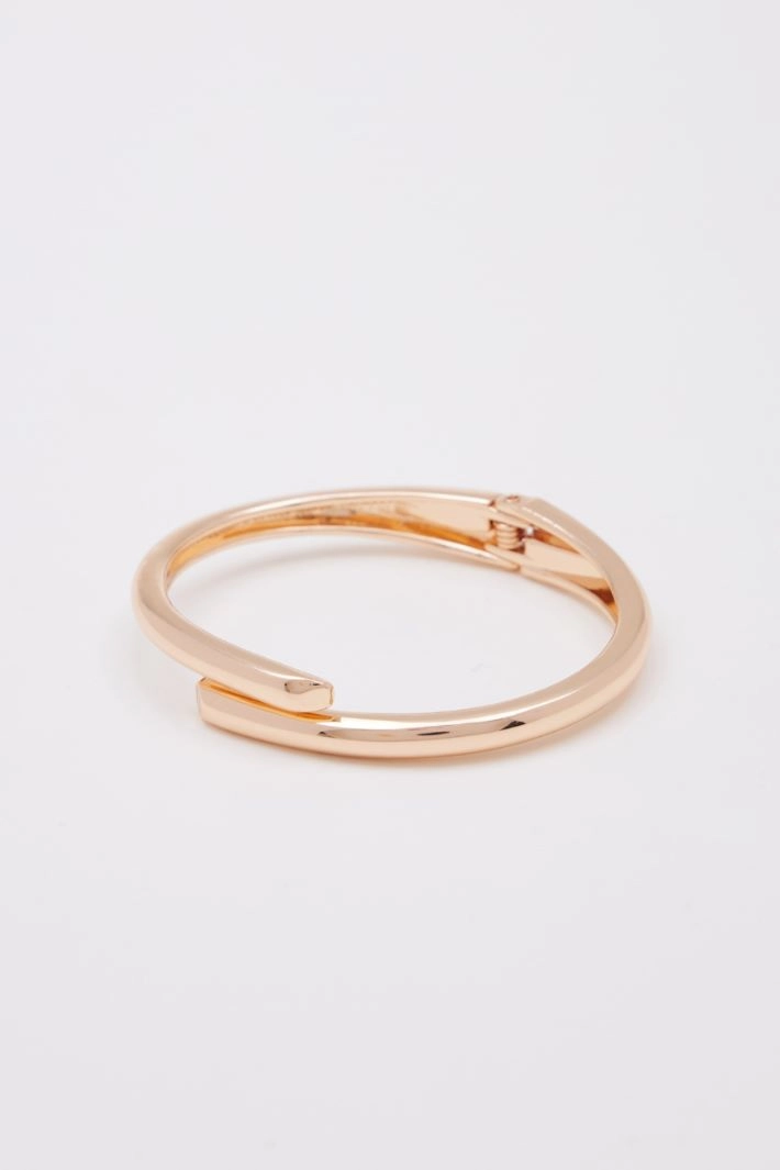 Rigid metal bracelet - GOLD
