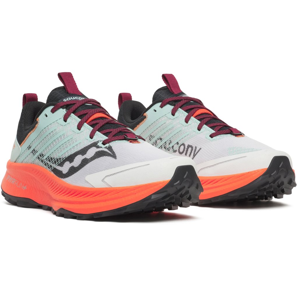 Saucony Ride TR2 Running Shoes Men - white/fire