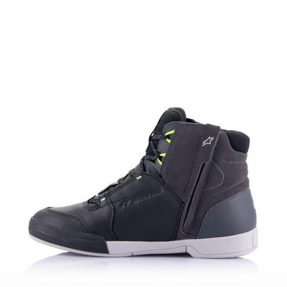 Baskets Moto Alpinestars CHROME WATERPROOF - Gris / JauneRef : AP12856