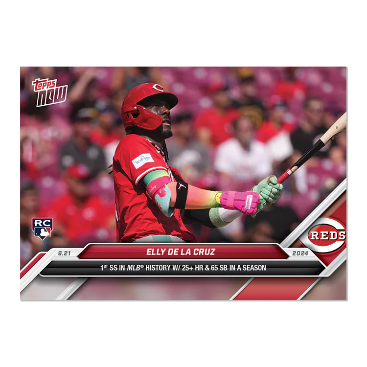 Elly De La Cruz - 2024 MLB TOPPS NOW® Card 734
