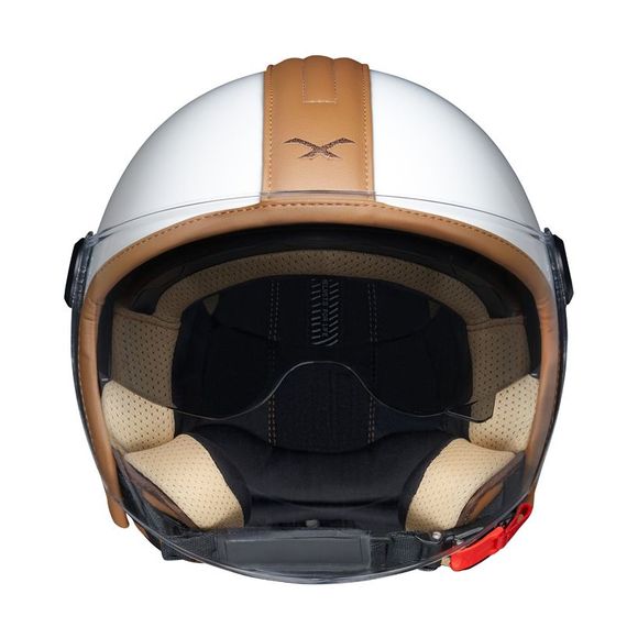 Nexx y.10 jet helmet - Midtown - White / BeigeRef: NE0586-WC2154