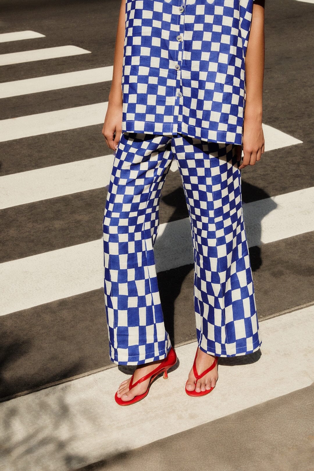 Blue Dream Checkered Pants