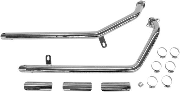 Ligne Complète Cobra Pipes TraînéeHONDA 600 VT 600 C SHADOW (PC21) - 1988 - 2000Ref : CBR00022A / BLV1261
