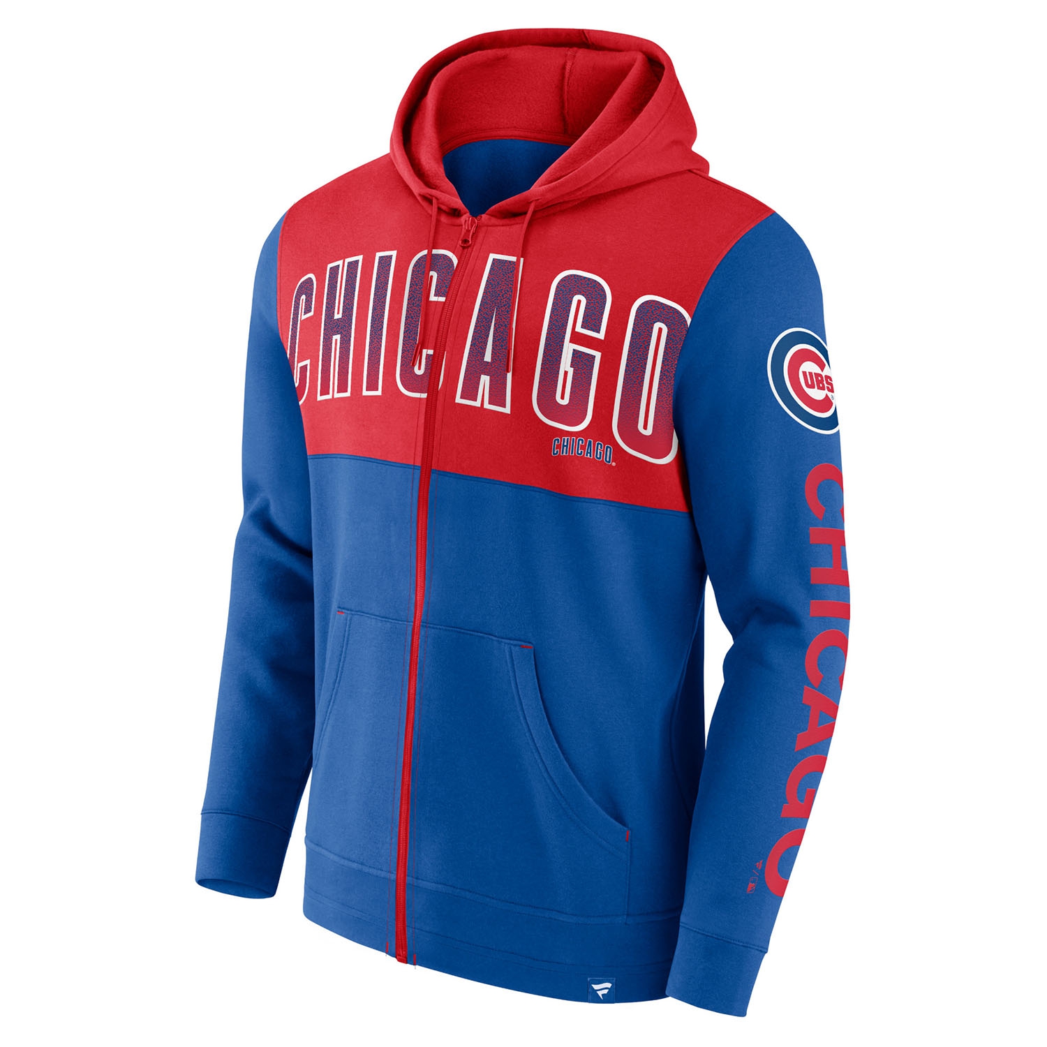 Chicago Cubs Walk Off MLB Full-Zip Hoodie Blue