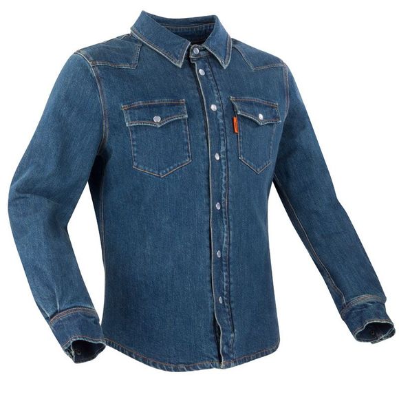 Segura TERENCE DENIM Motorcycle Overshirt - BlueRef: SG1337