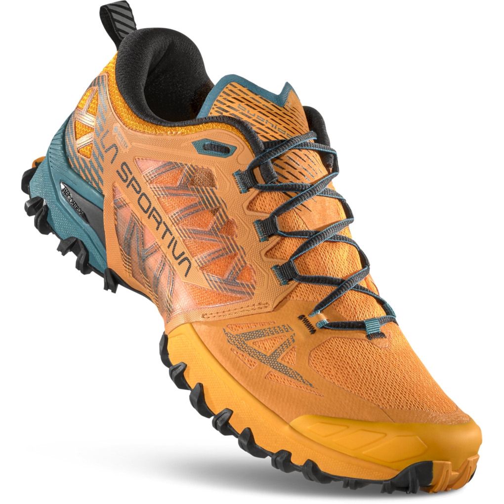 La Sportiva Bushido III GTX Running Shoes Men - Papaya/Everglade
