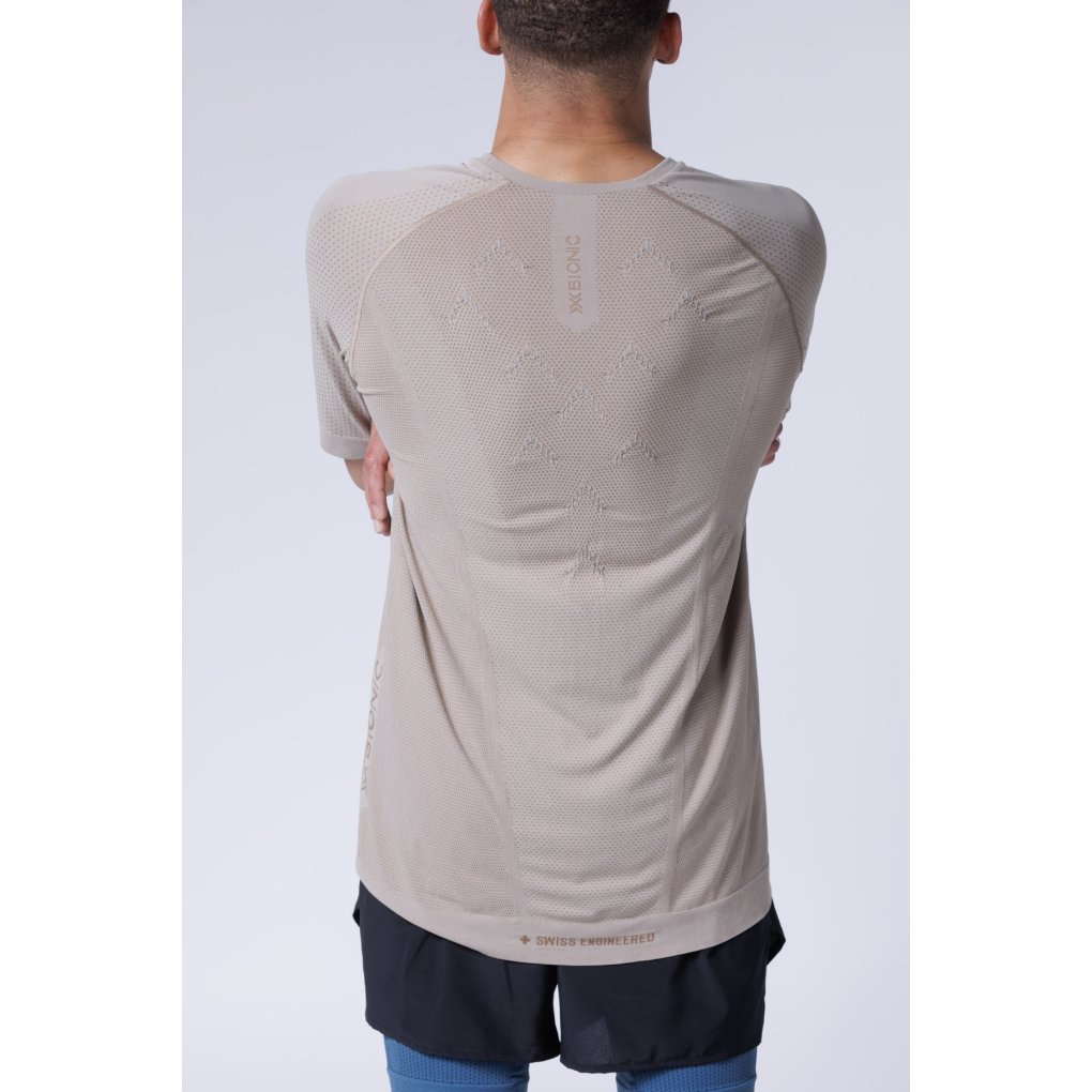 X-Bionic Xceed Run Shortsleeve Shirt Men - sand/dark sand