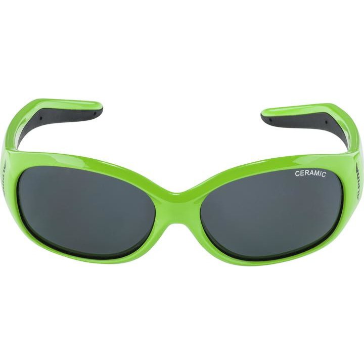 Alpina Flexxy Kids Glasses - green dino / black