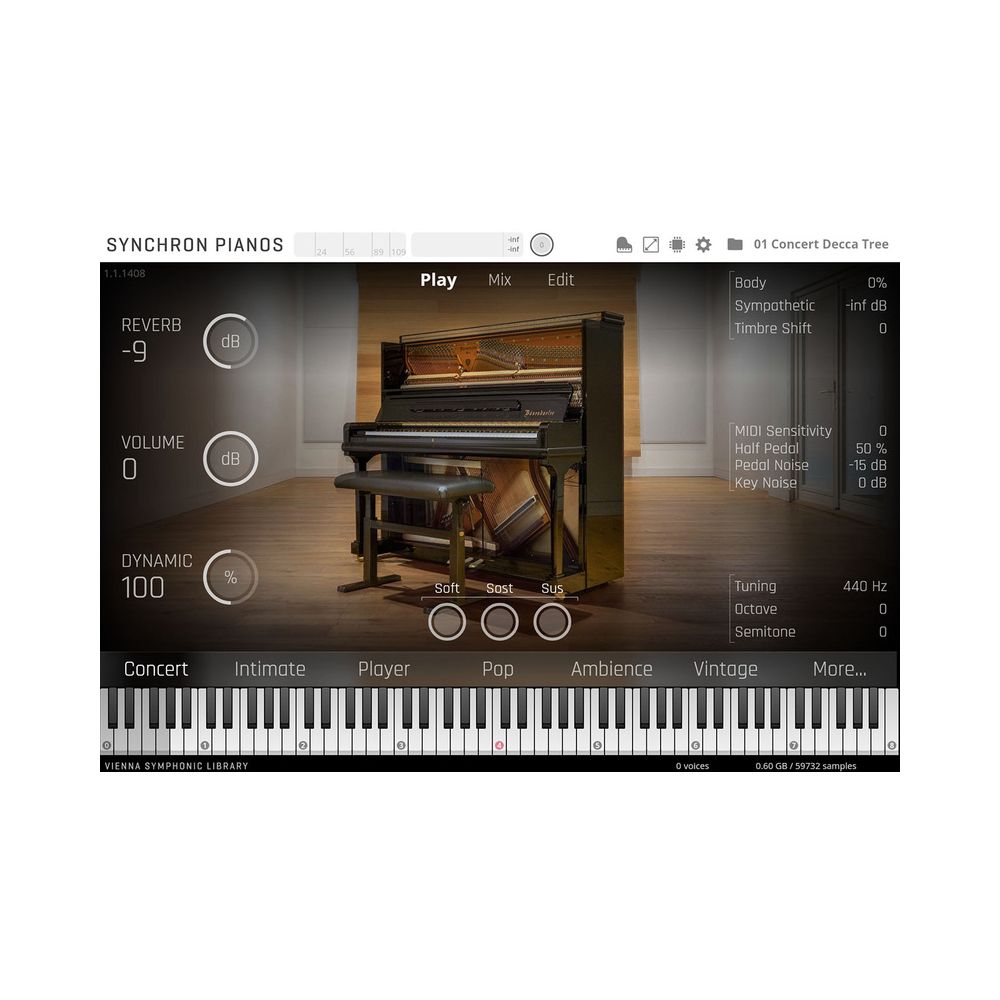 Vienna Symphonic Library Bösendorfer Upright Standard – Thomann Ireland