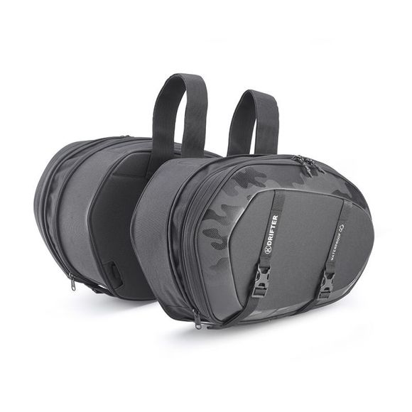 Kappa DR05 Saddlebags (2 x 20 LITERS) Universal - BlackRef: kp1433 / dr05