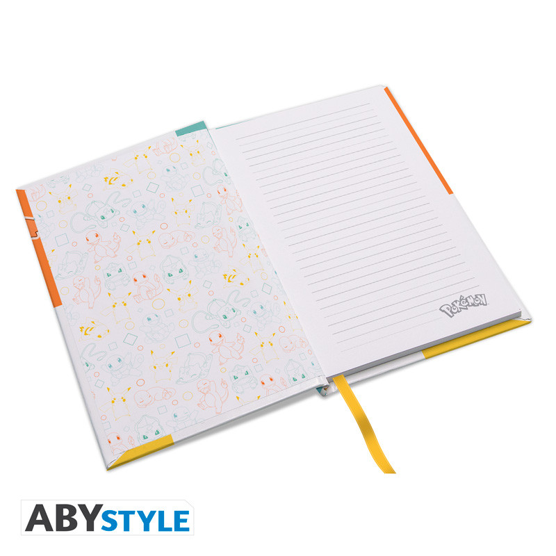 POKEMON A5 Notebook Kanto Starters