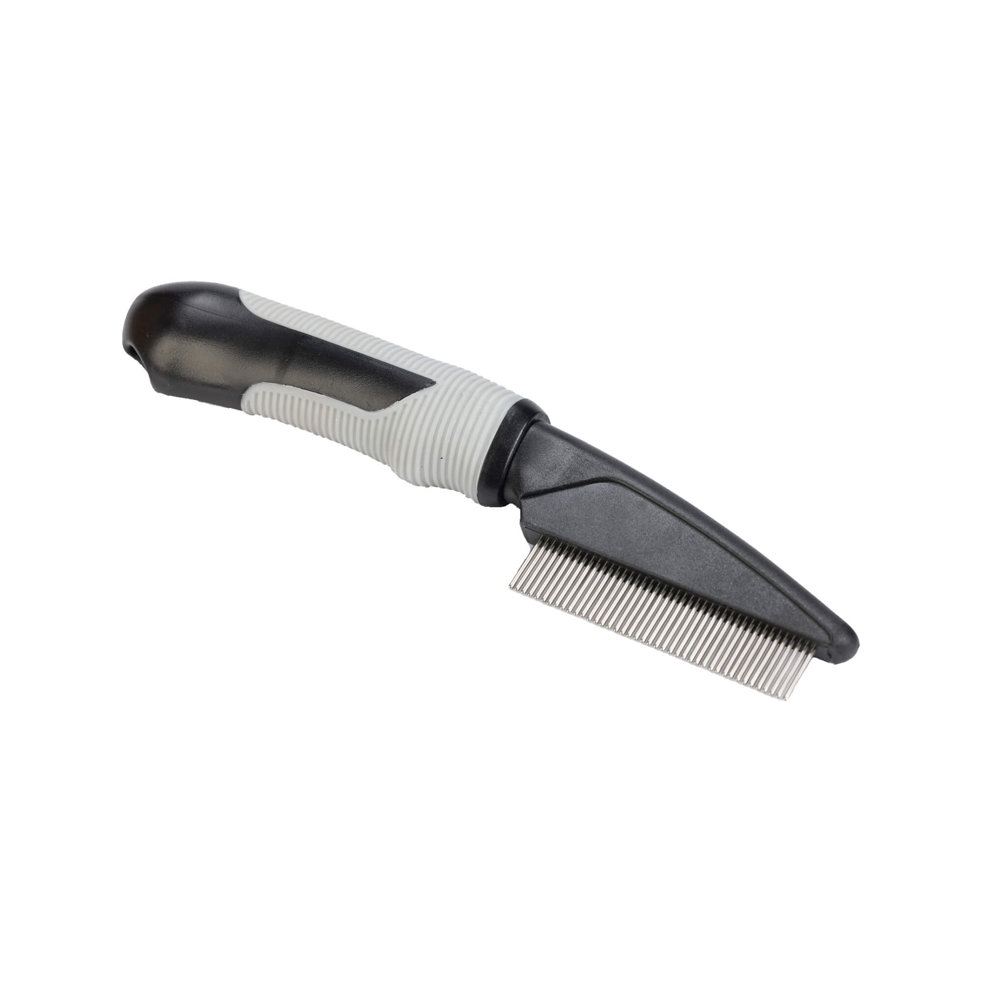 Beeztees Grooming Comb - Medium - Black/Grey - 21cm