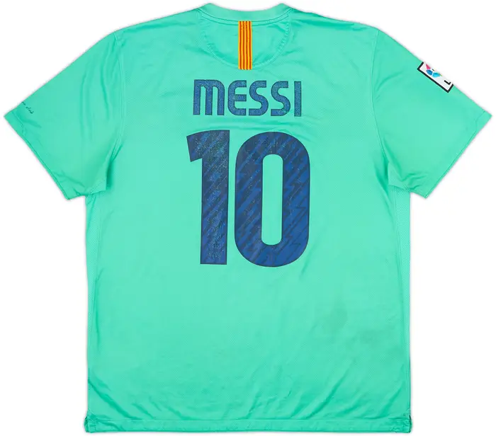 2010-11 Barcelona Away Shirt Messi #10