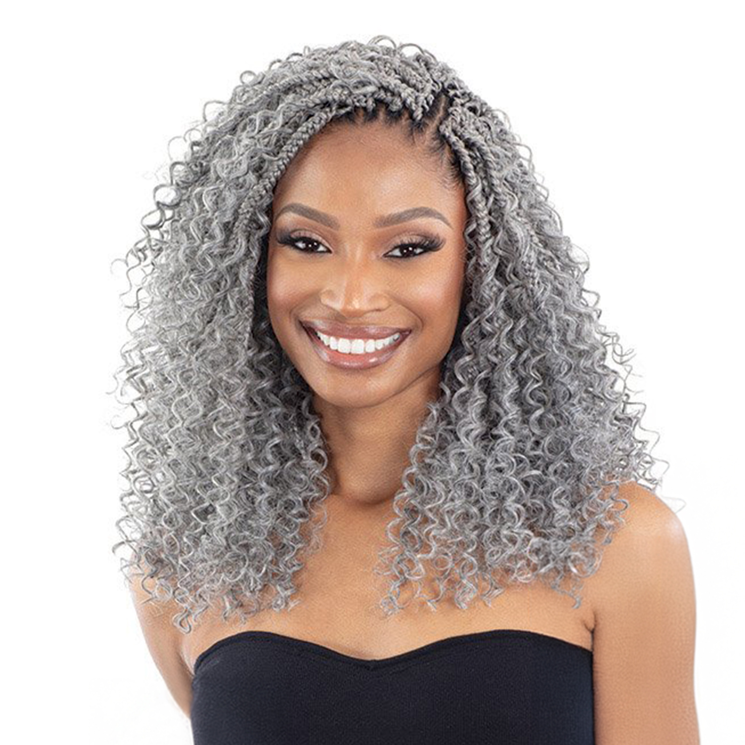 FreeTress Crochet Braids 3X Water Curl Boho Braids 12