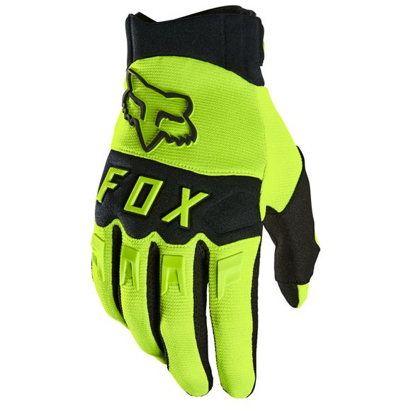 Fox DIRTPAW cross gloves - YELLOW FLUO 2023 - YellowRef: FX3039