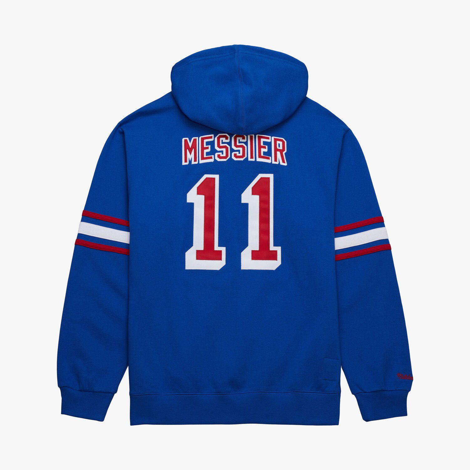 Mark Messier #11 New York Rangers 1993-94 Mitchell & Ness NHL Hoodie Blue